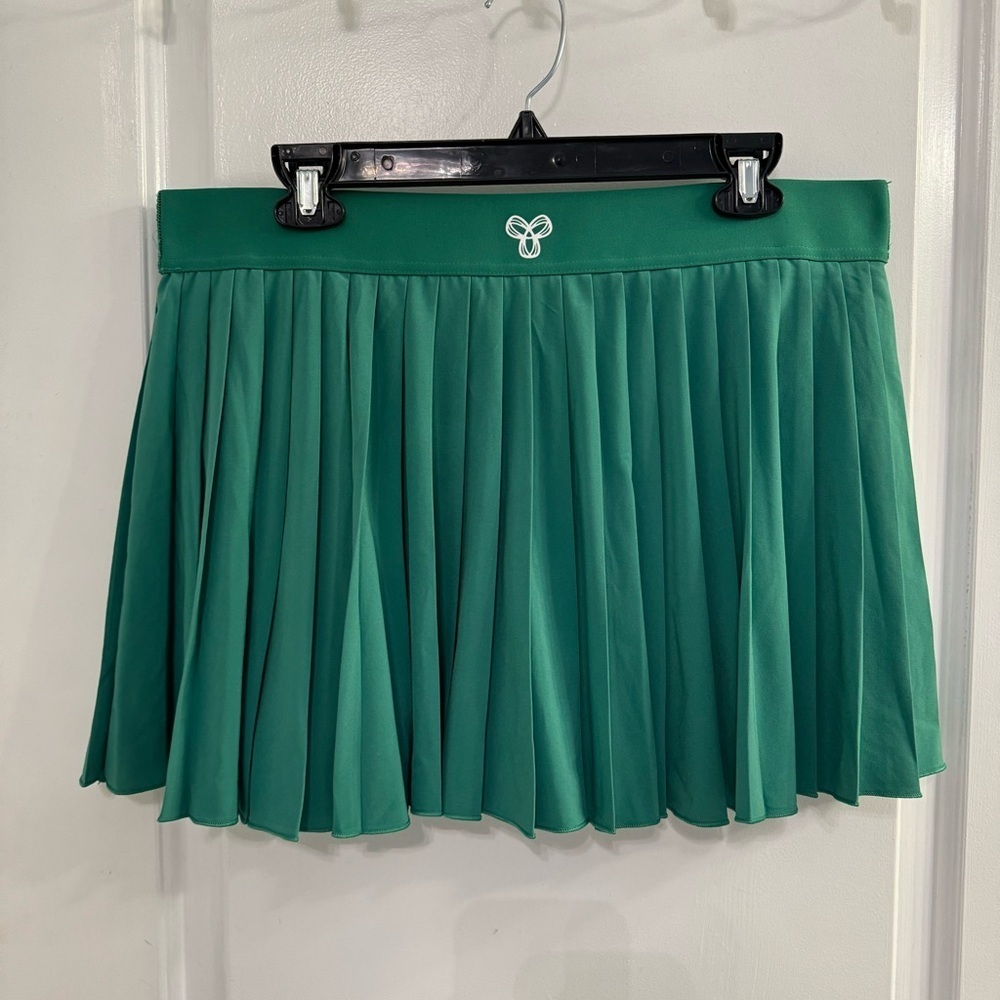 Aritzia Tna TnAction TnaMOVE Scale Pleated Skirt Skort Kelly Green XL